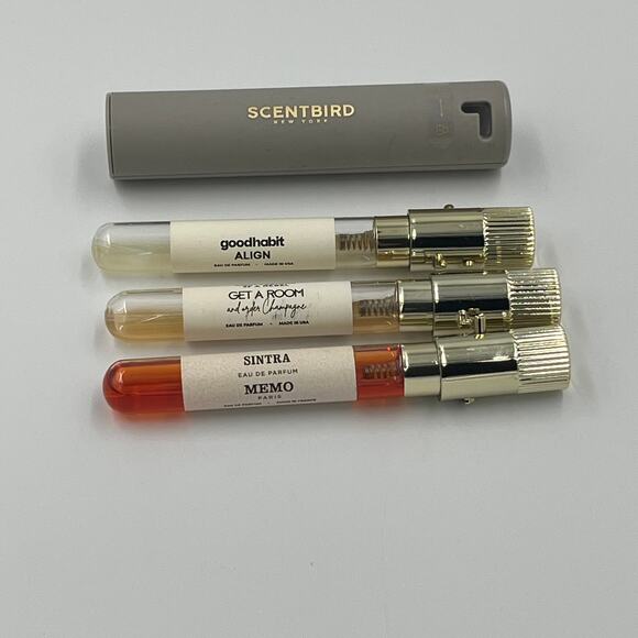 Scentbird Other - ScentBird Travel Size 3 Sprays & Case Get a Room Align Sinatra Memo